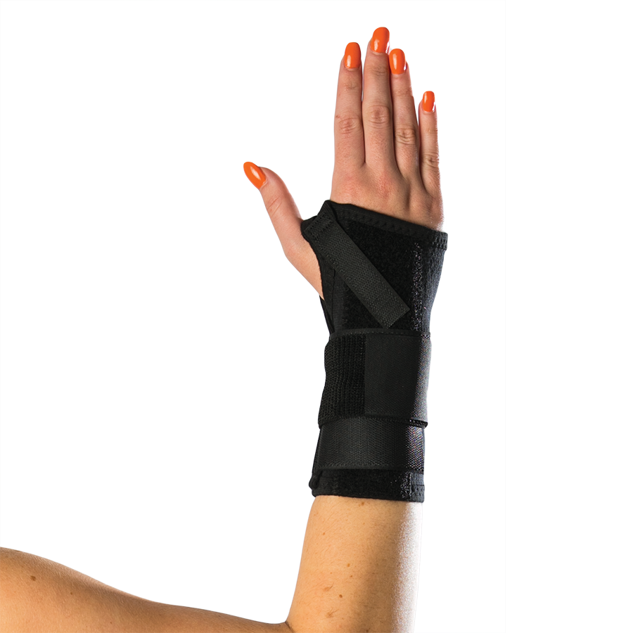 W11 Allcare Universal Wrist Splint Black