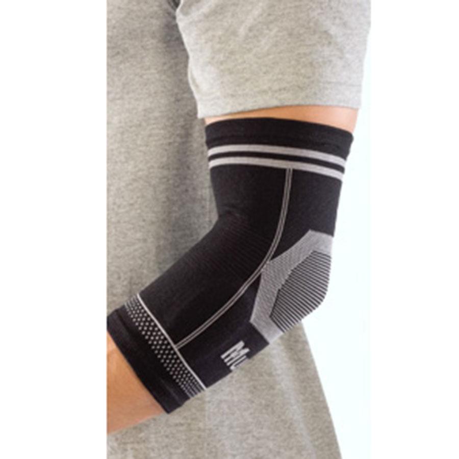 MUE633 4-WAY STRETCH ELBOW SUPPORT WITH TWO GEL PADS TO RELIEVE PAIN AND 360 DEGREE COMPRESSION